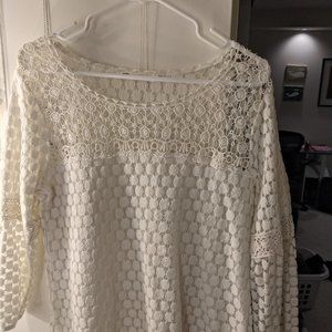 Solitaire embroidered top